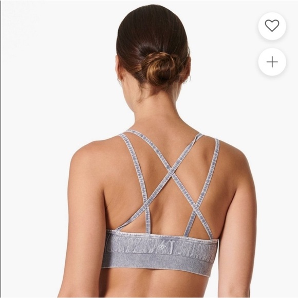 Nux SET Mesa Legging + Levitate Seamless Yoga Sports Bra | Stone Wash | M - Picture 2 of 11